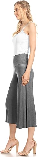 Ava Wide Leg Gaucho Trousers