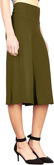 Ava Wide Leg Gaucho Trousers