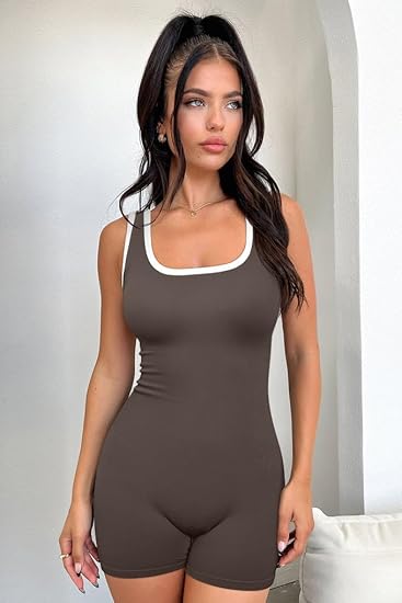 Rachel Active Romper Bodysuit