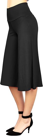 Ava Wide Leg Gaucho Trousers