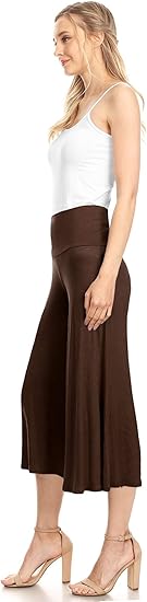 Ava Wide Leg Gaucho Trousers