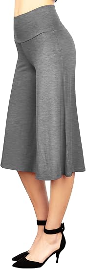 Ava Wide Leg Gaucho Trousers