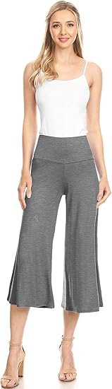 Ava Wide Leg Gaucho Trousers