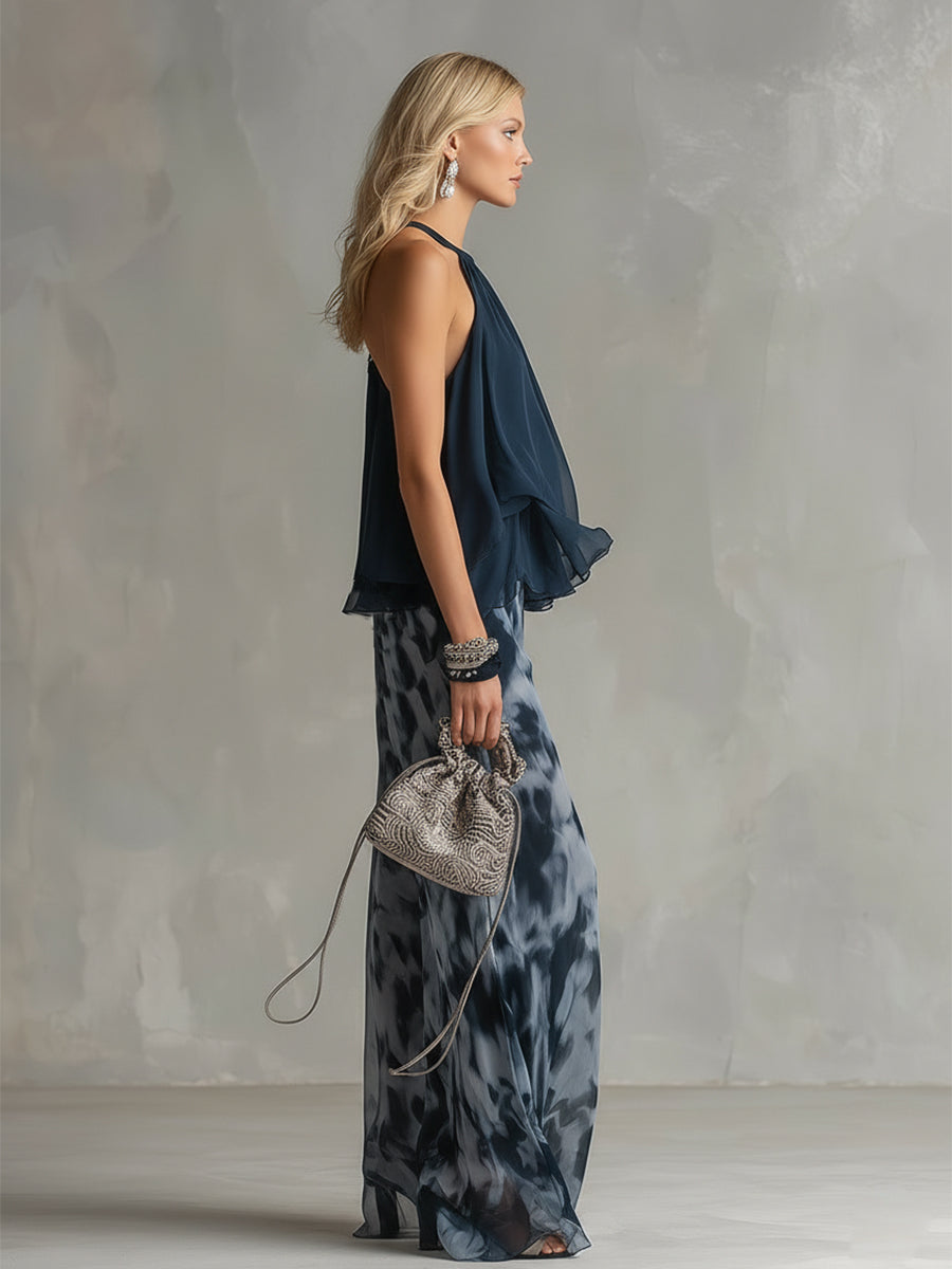 Elsa – Elegant Chiffon Set