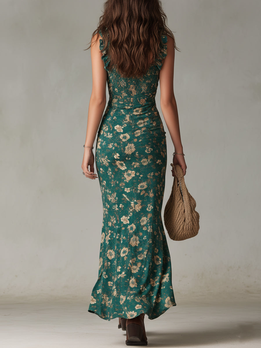 Aurelia Ruffled Maxi Dress
