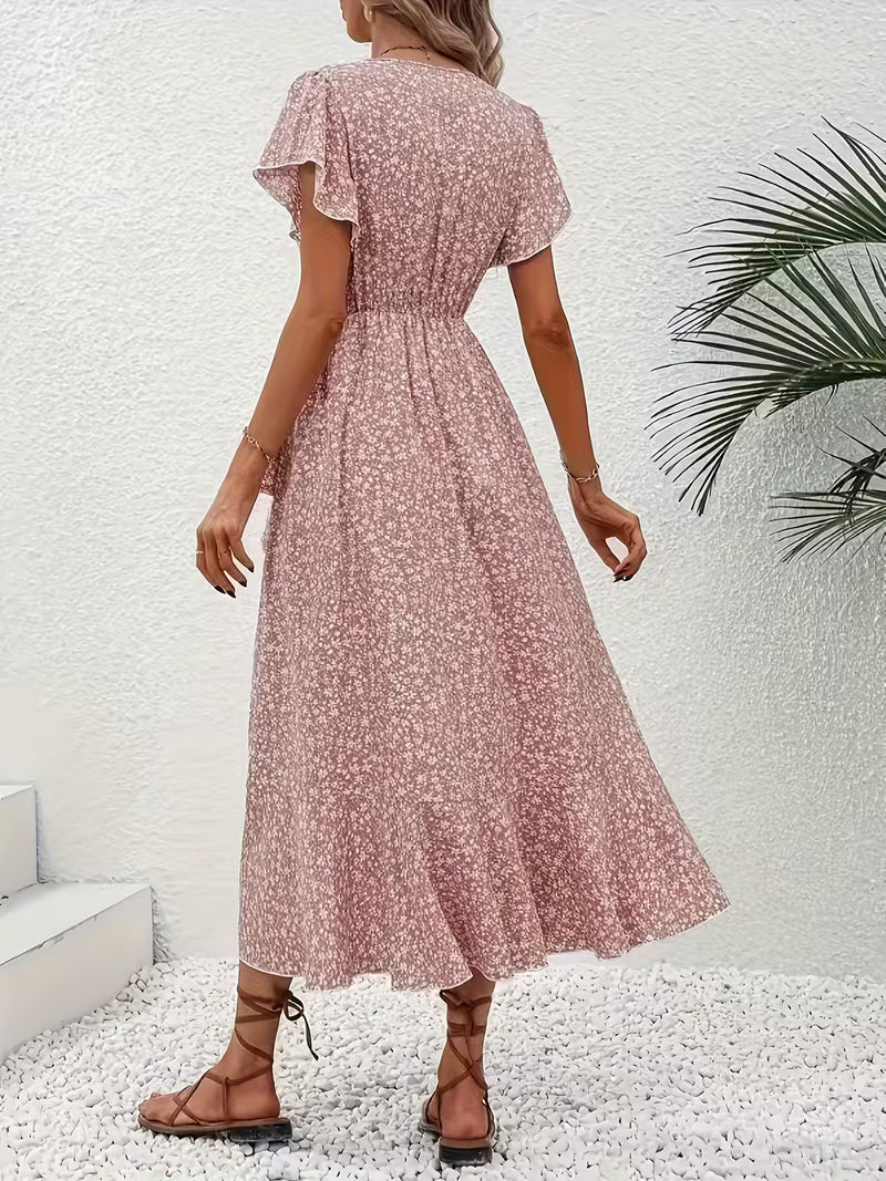 Vanessa | Tummy Covering Wrap Dress