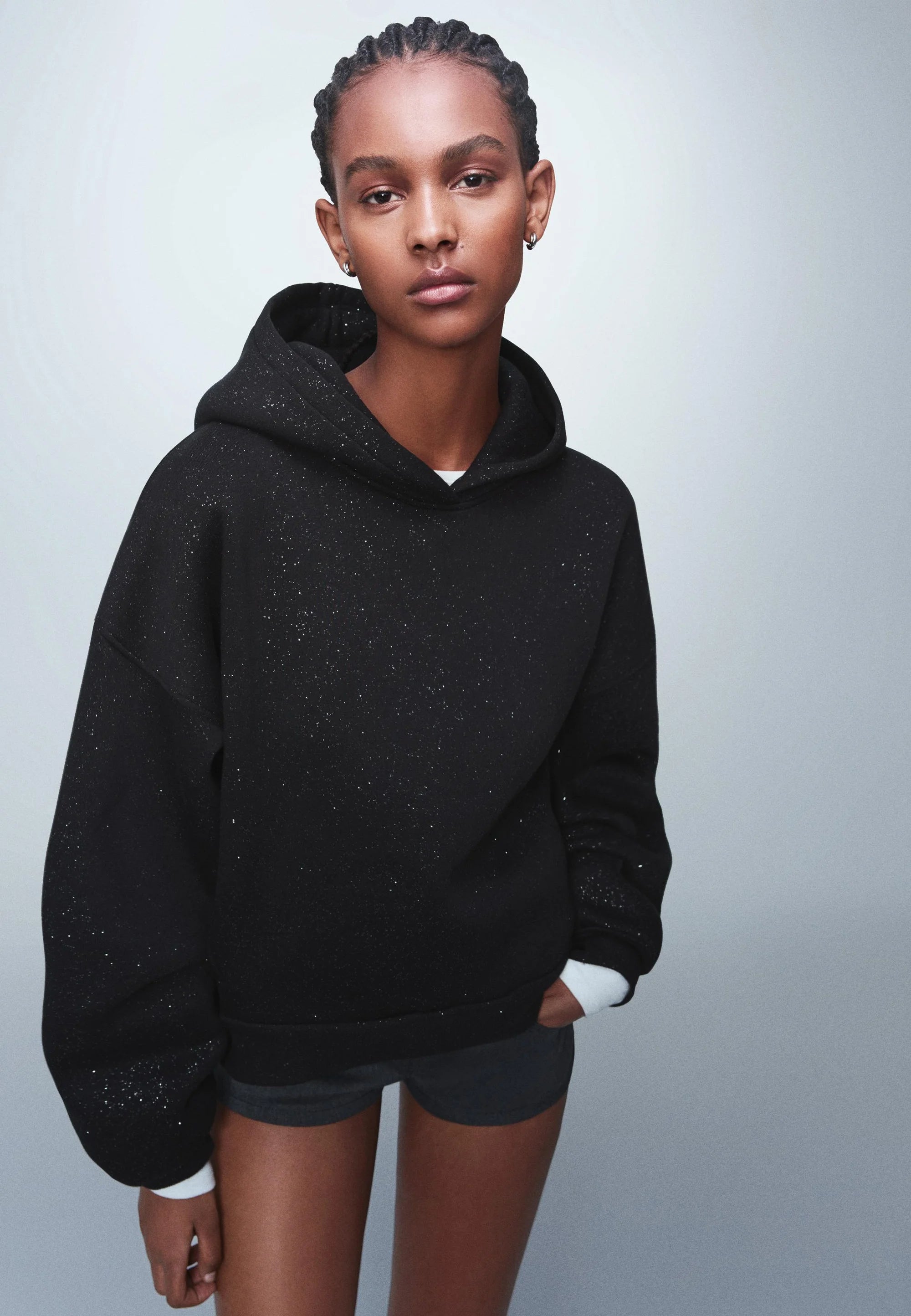Lucie Glitter Hoodie