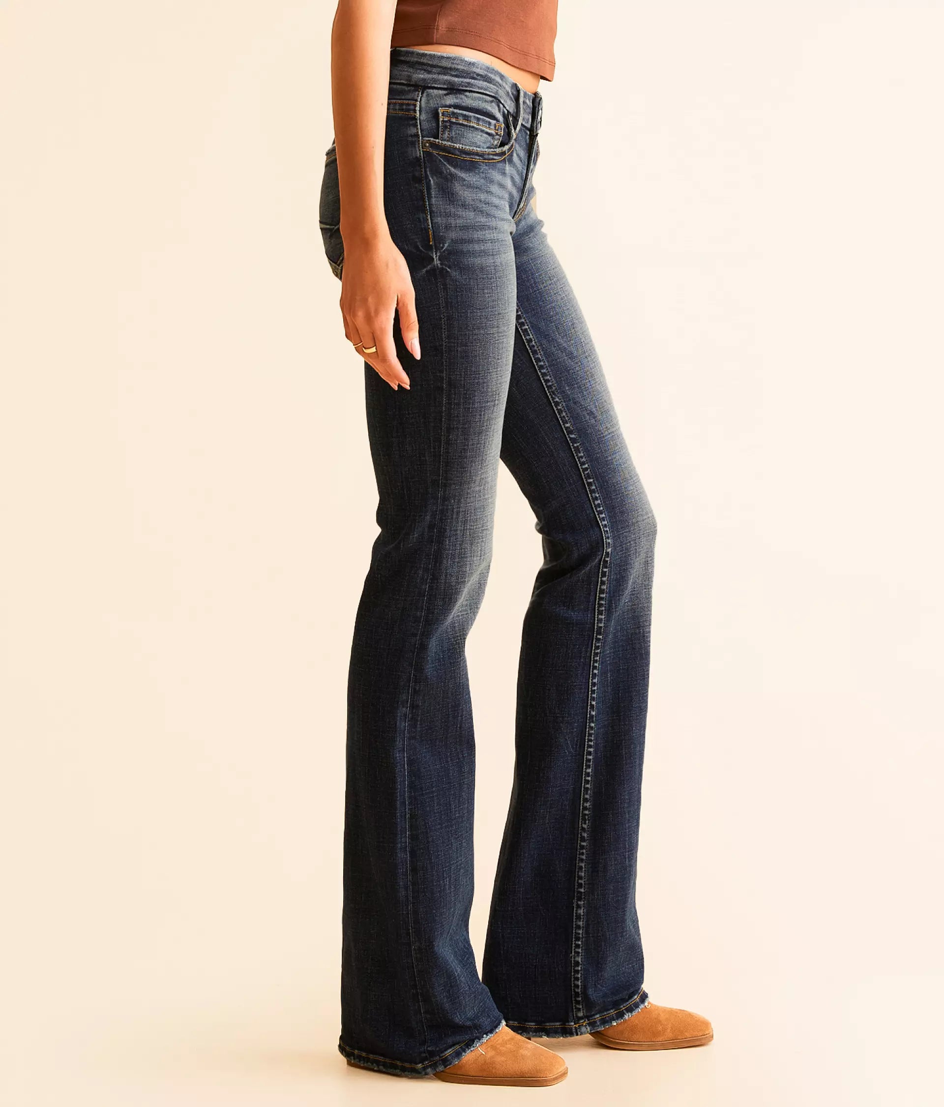 Ellie Low Rise Bootcut Jeans