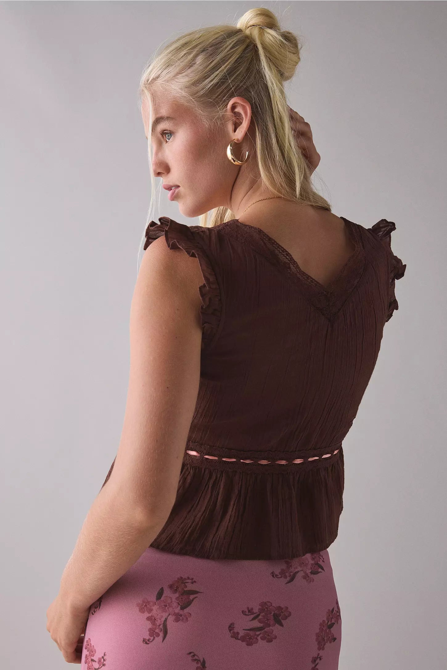 Lana Flutter Sleeve Top
