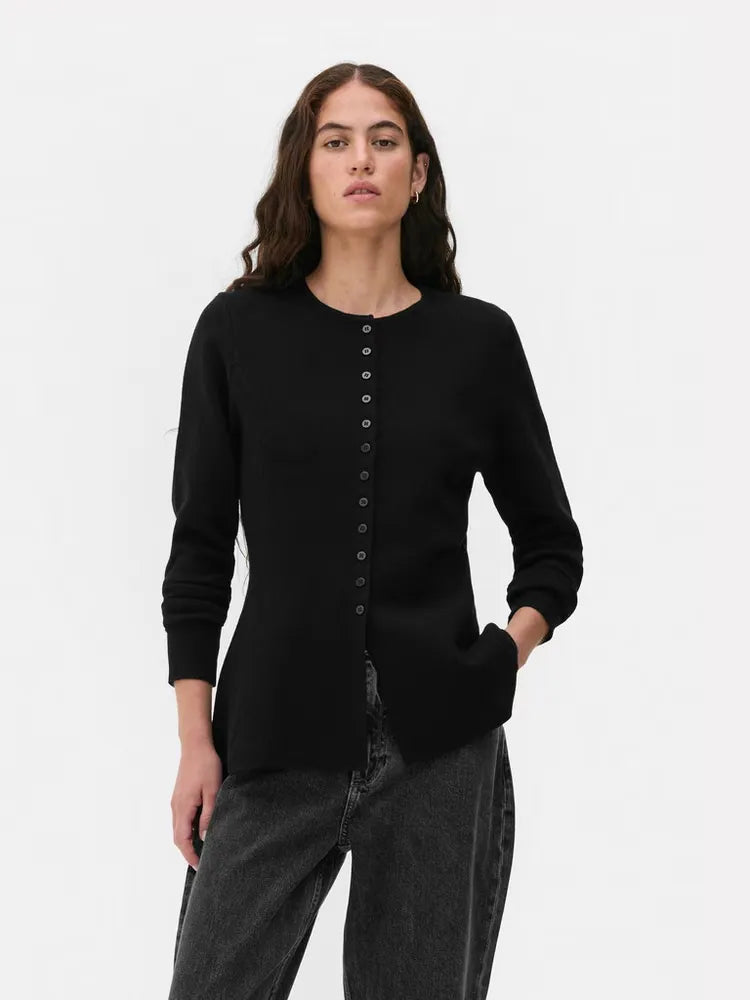 Isobel Peplum Cardigan