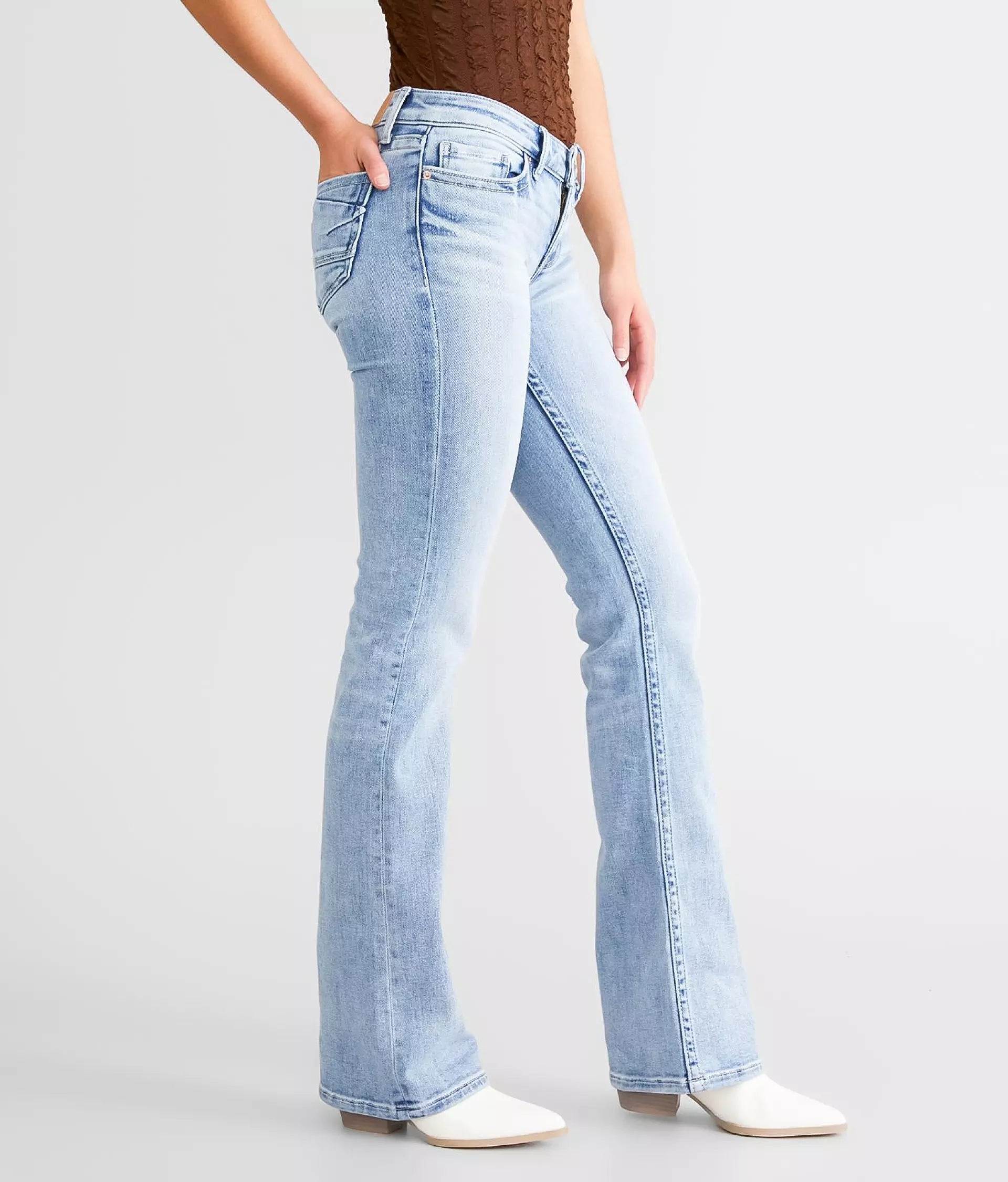 Ellie Low Rise Bootcut Jeans