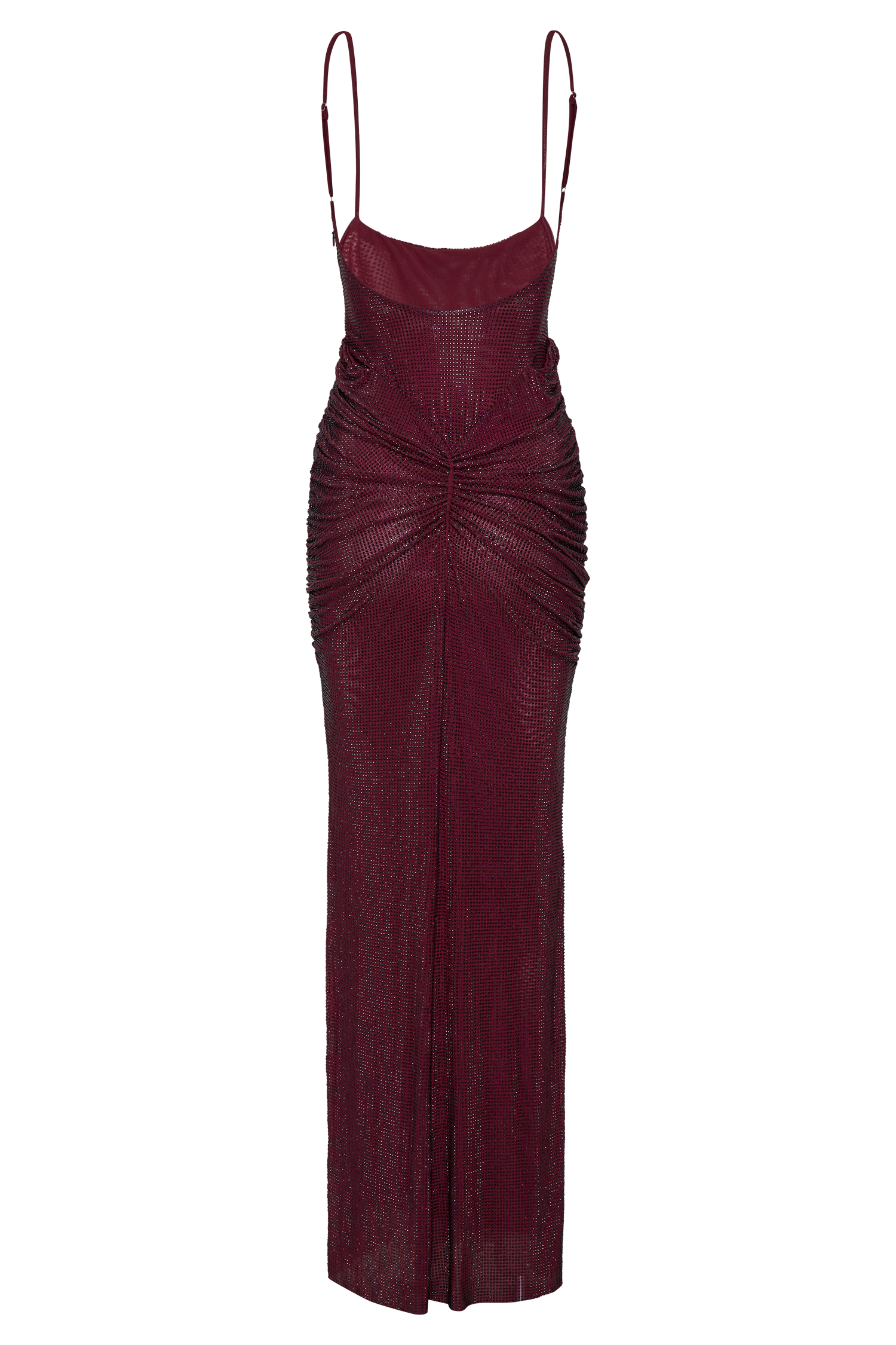 Isabella Satin Maxi Dress