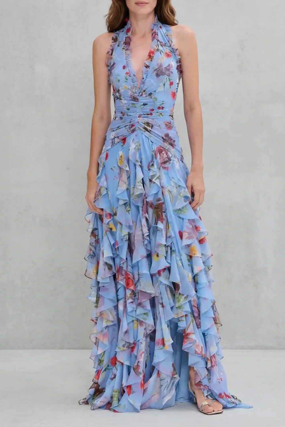 Lana Halter Maxi Dress