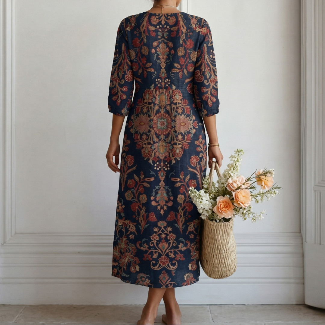 Ethnic Style Maxi Dress