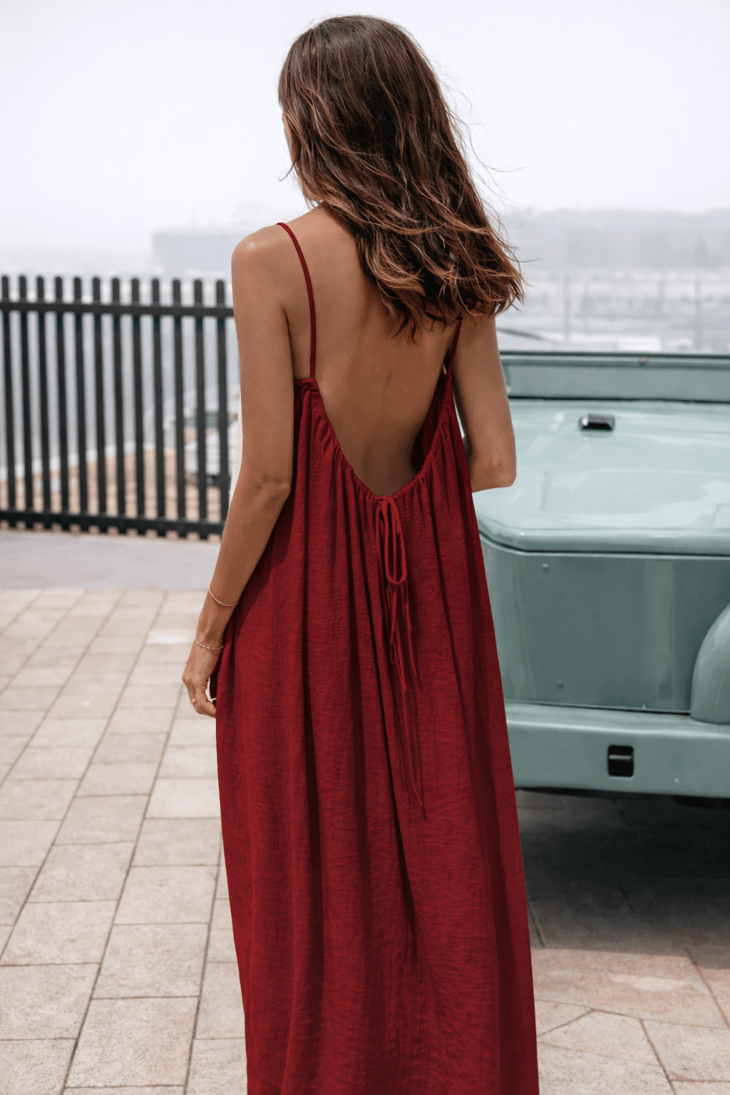 Mindy | Backless Maxi Dress