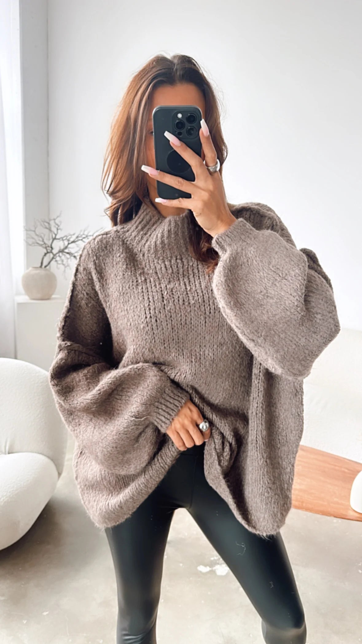 Leyla Oversized Knit Sweater
