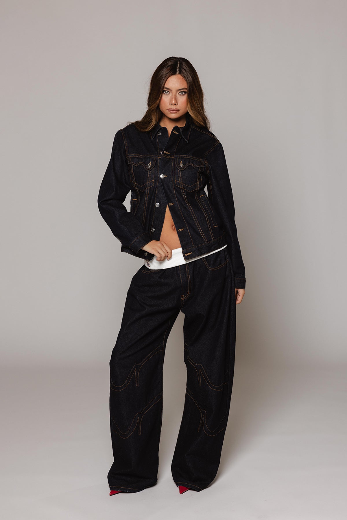 Nova Low Rise Waistband jeans
