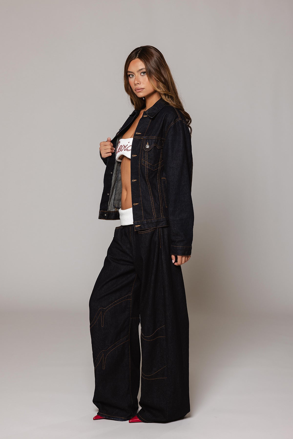 Nova Low Rise Waistband jeans