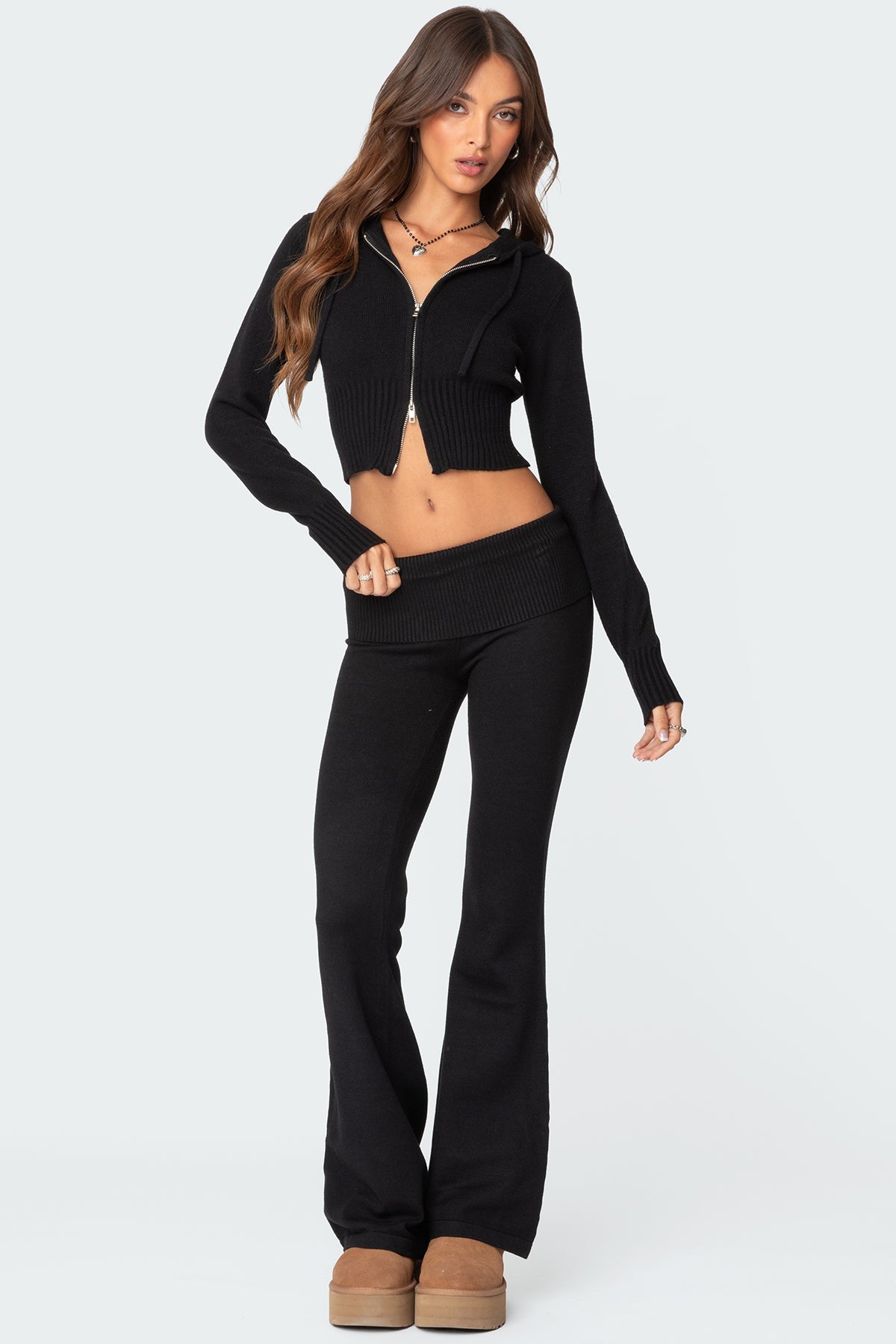 Comfert Knit Vest + FREE Flare Pants - LOUVELLI