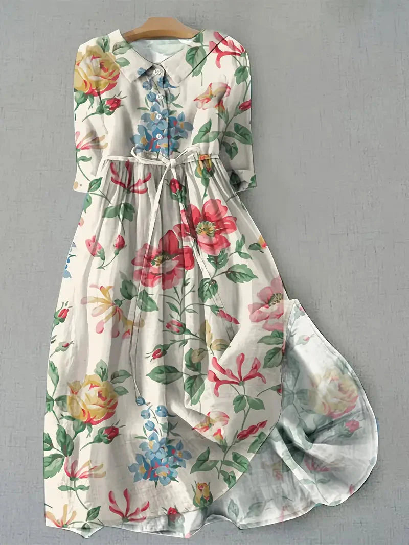 Madeline Elegant Midi Dress