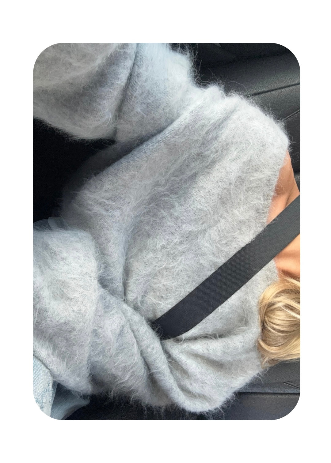 Neomi Fluffy Knit Sweater