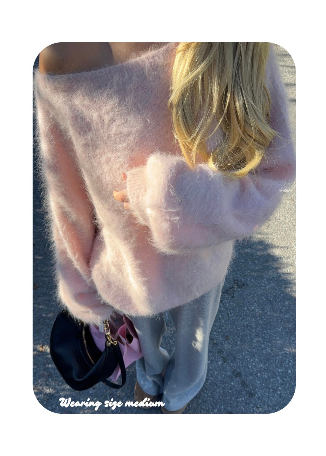 Neomi Fluffy Knit Sweater
