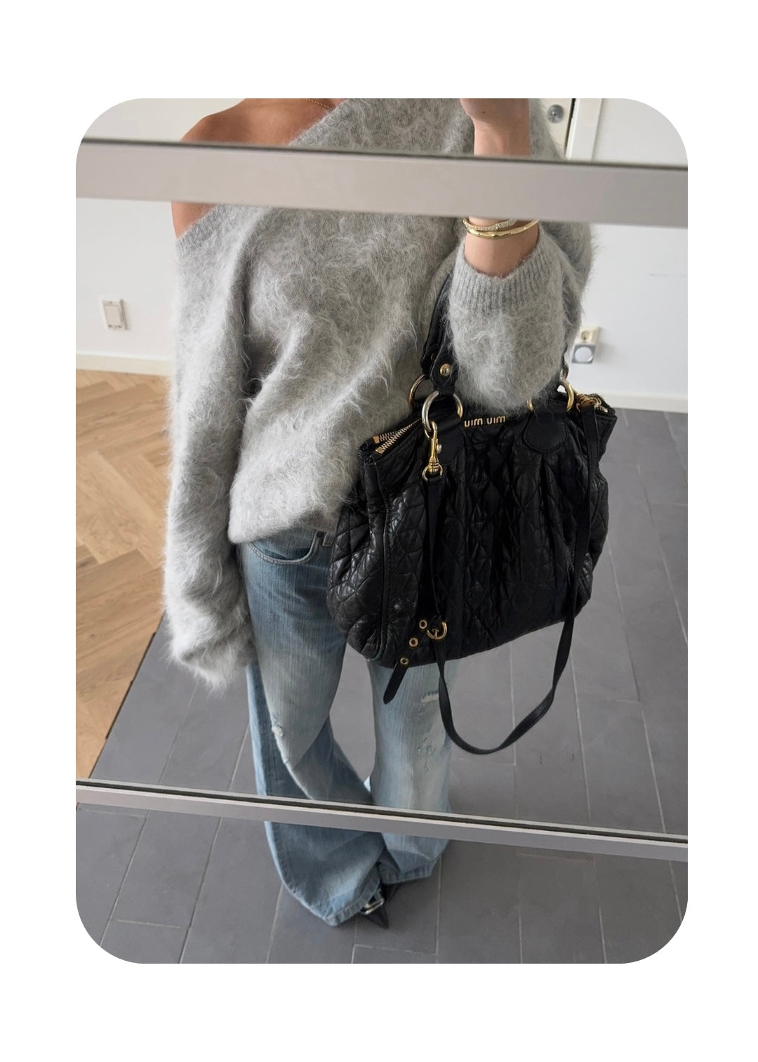 Neomi Fluffy Knit Sweater