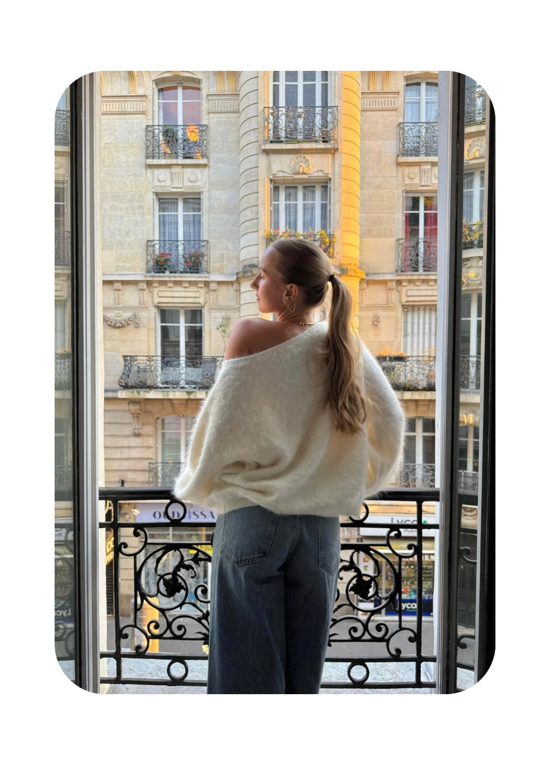 Neomi Fluffy Knit Sweater