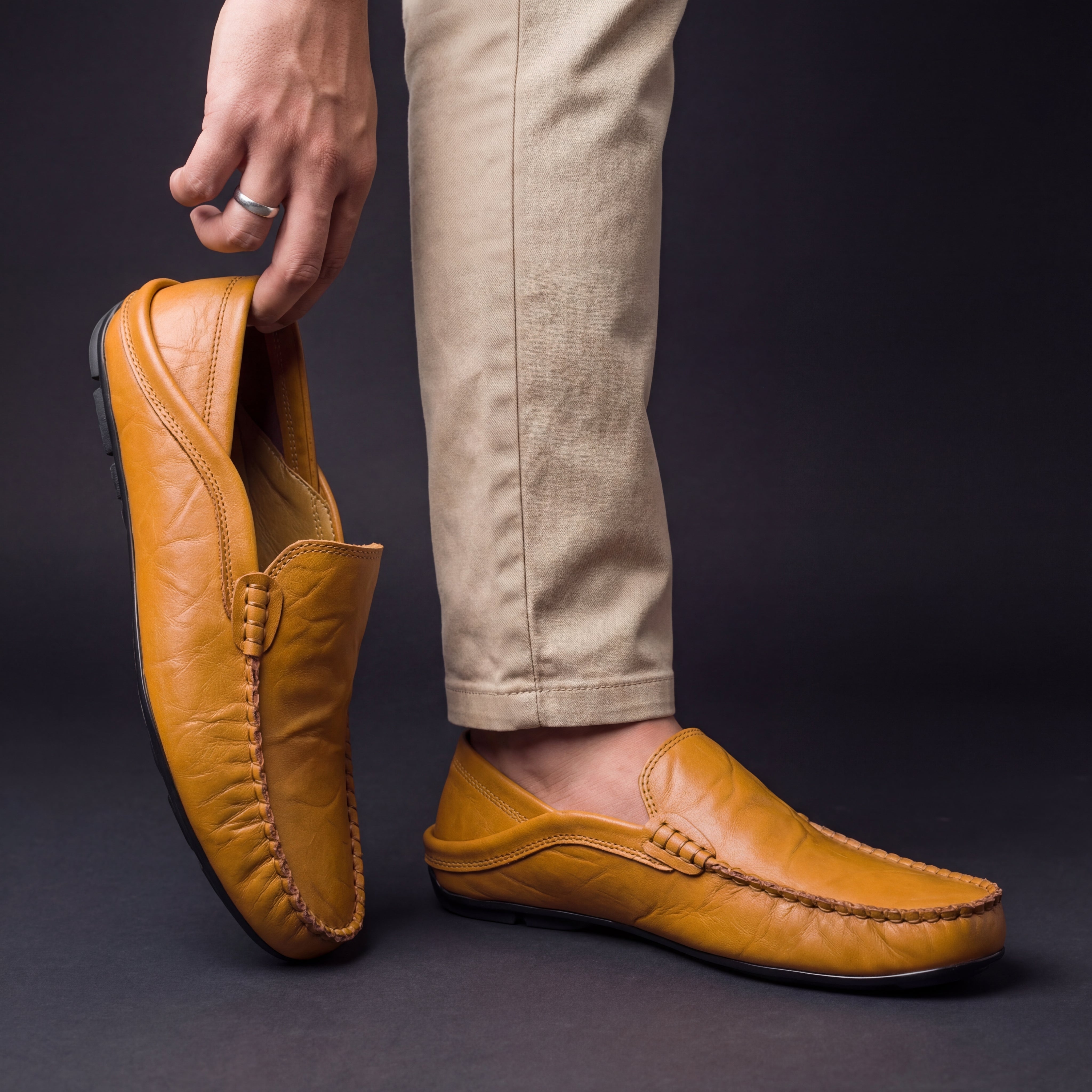 Morgan Leather Loafers