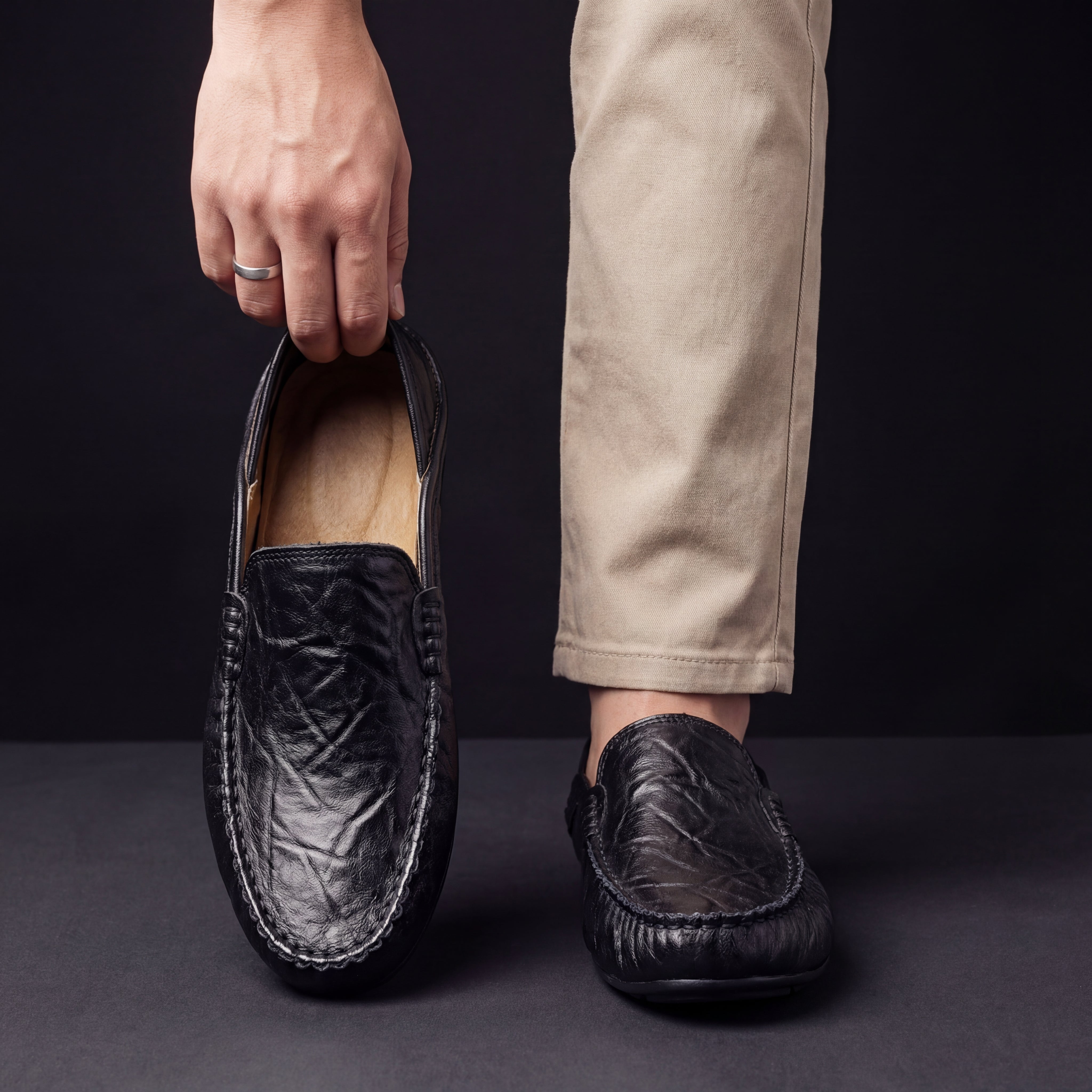 Morgan Leather Loafers