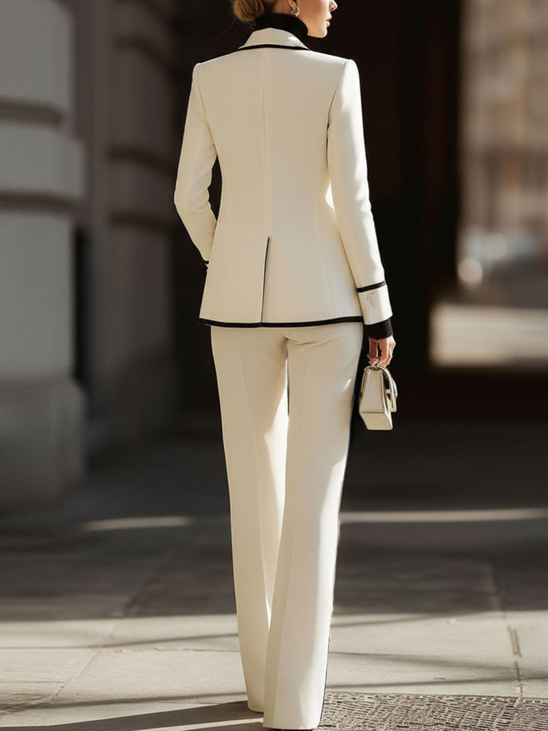 Lana - Wide Leg Two Piece Suit