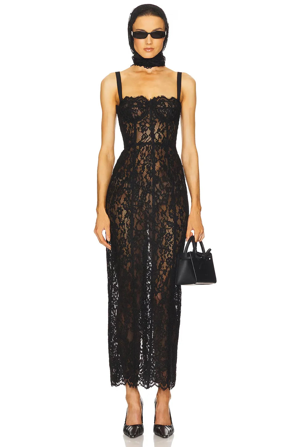 Nora Lace Maxi Dress
