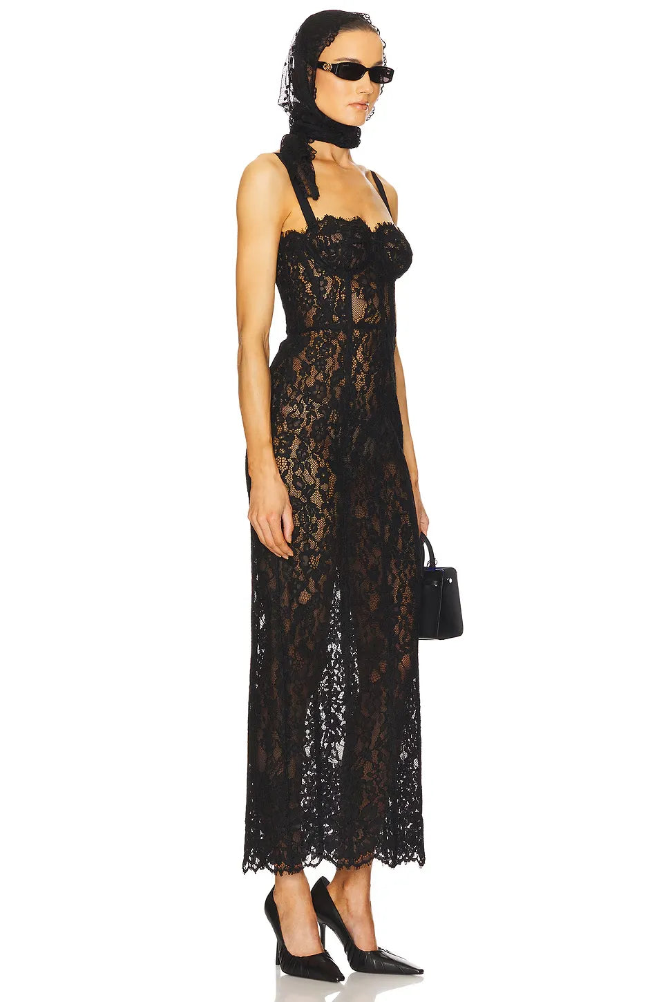 Nora Lace Maxi Dress