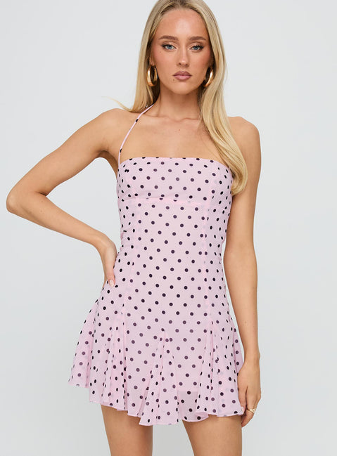 Bridget Polka Dot Mini Dress