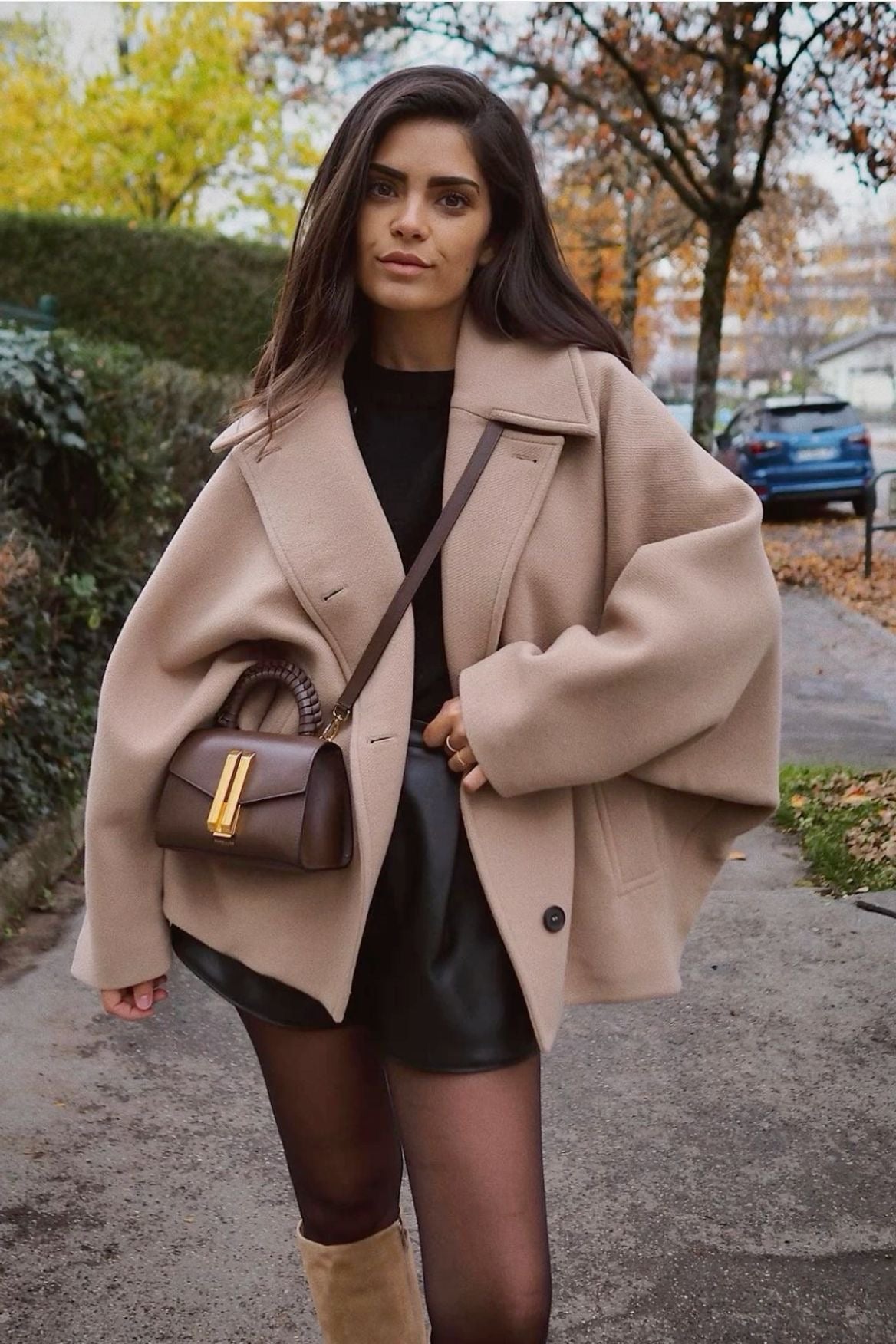 Oversized Wool Coat - LOUVELLI