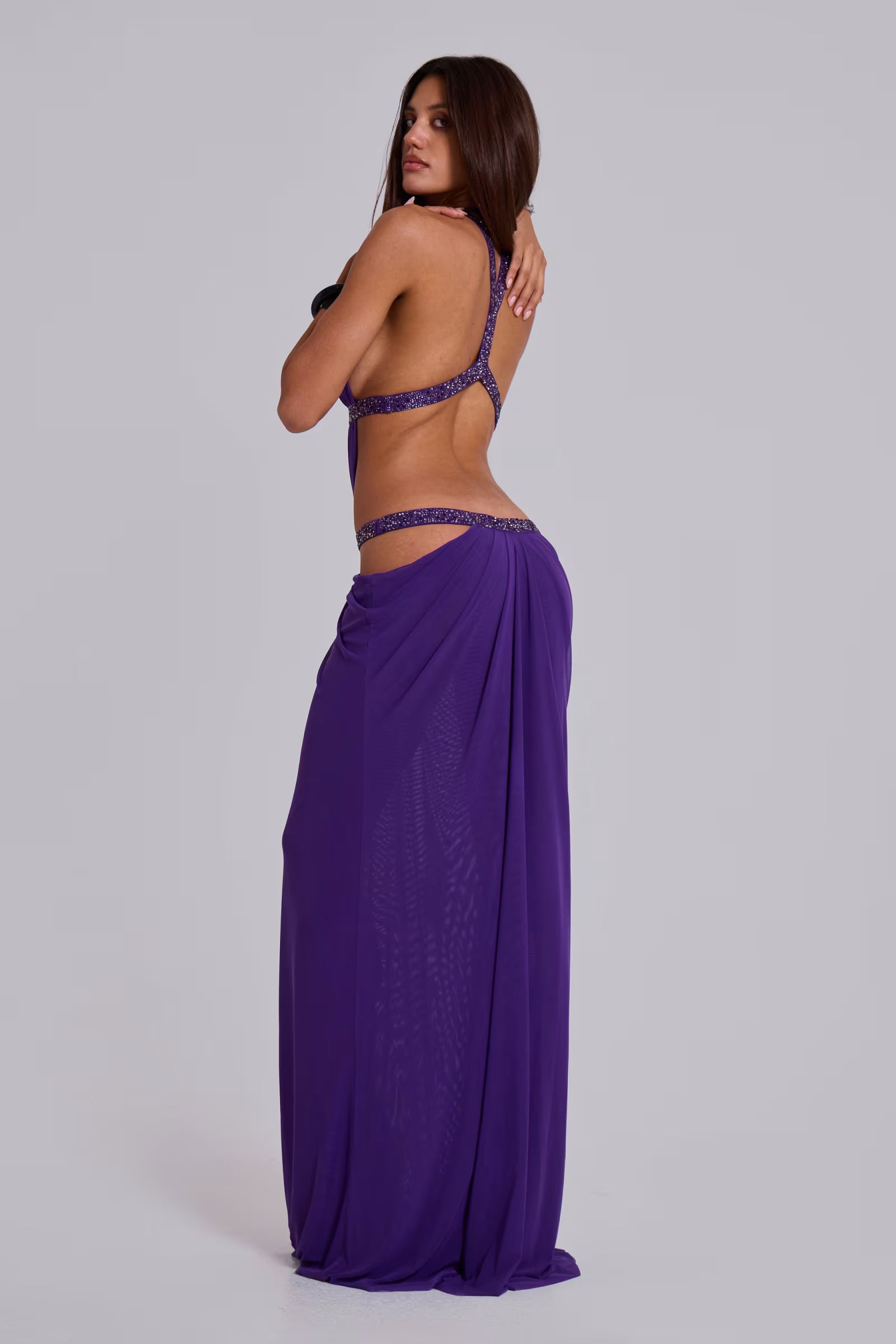 Naomi Cut Out Maxi Dress