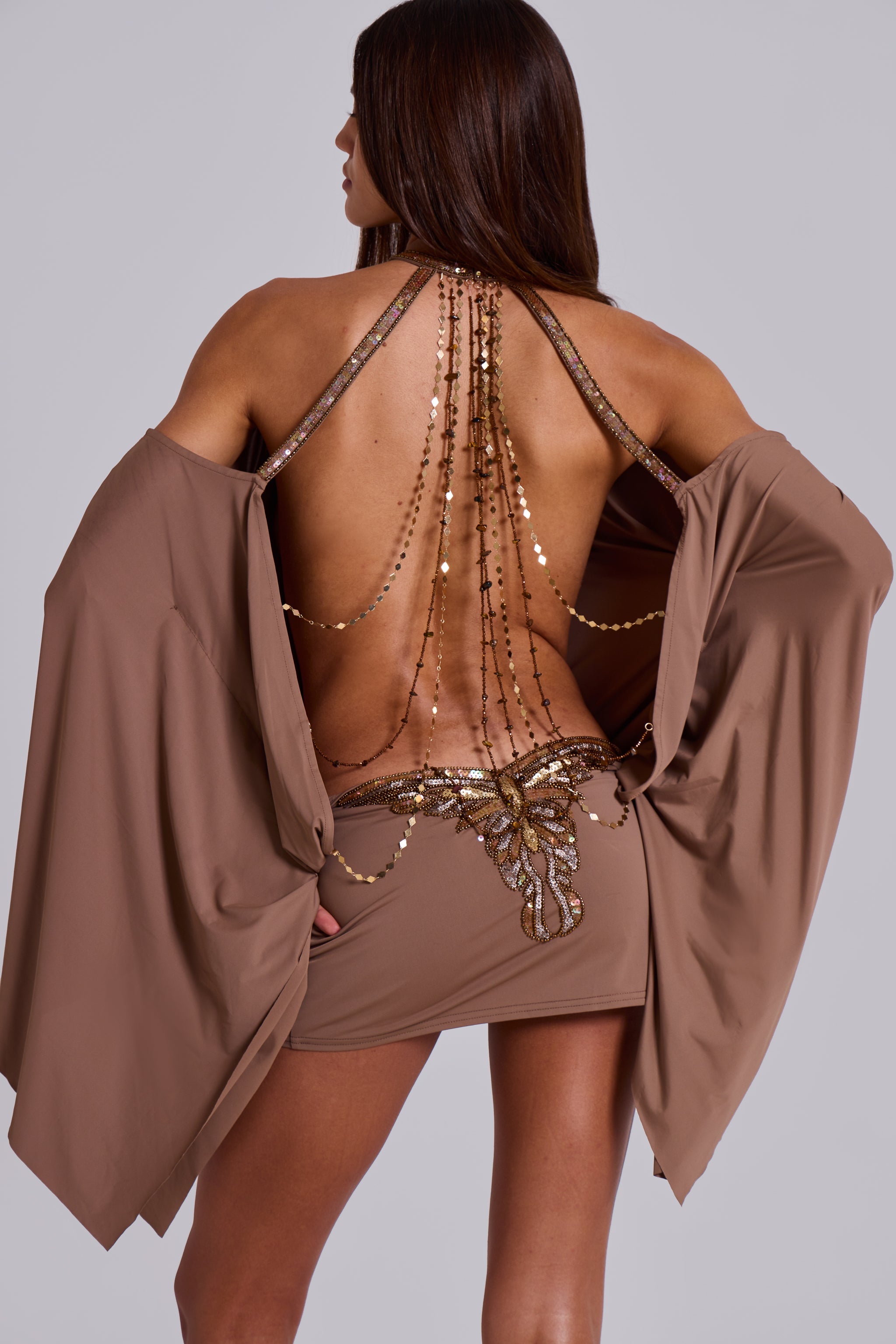 Alayna Butterfly Mini Dress