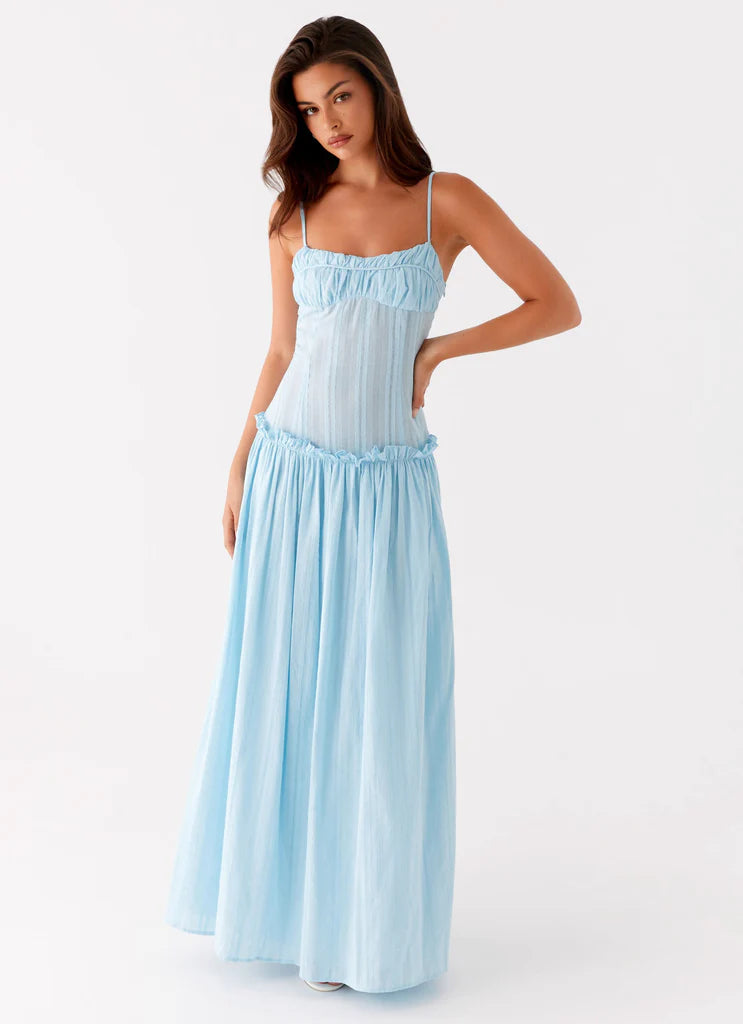 Anastasia Drop Waist Maxi Dress
