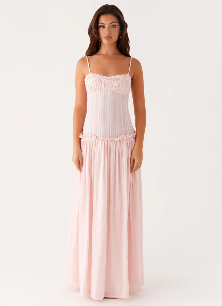 Anastasia Drop Waist Maxi Dress