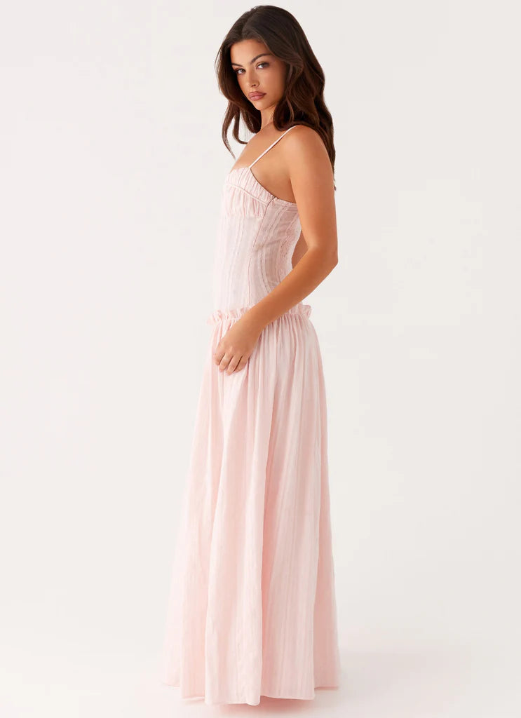 Anastasia Drop Waist Maxi Dress
