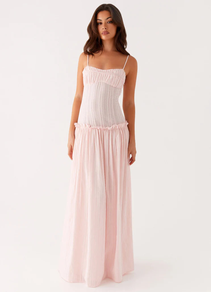 Anastasia Drop Waist Maxi Dress