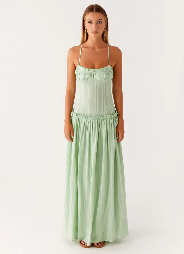 Anastasia Drop Waist Maxi Dress