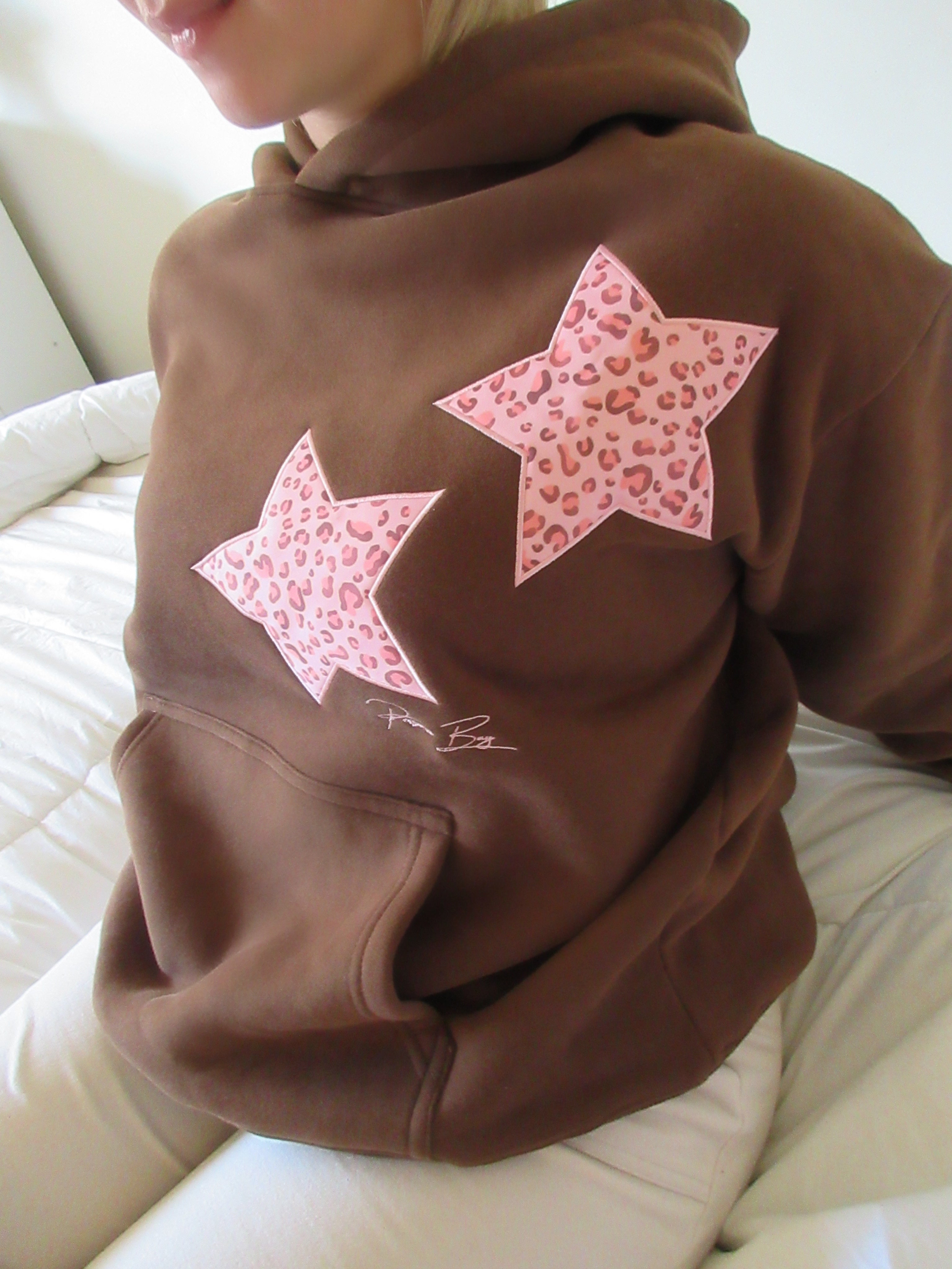 Leopard Stars hoodie