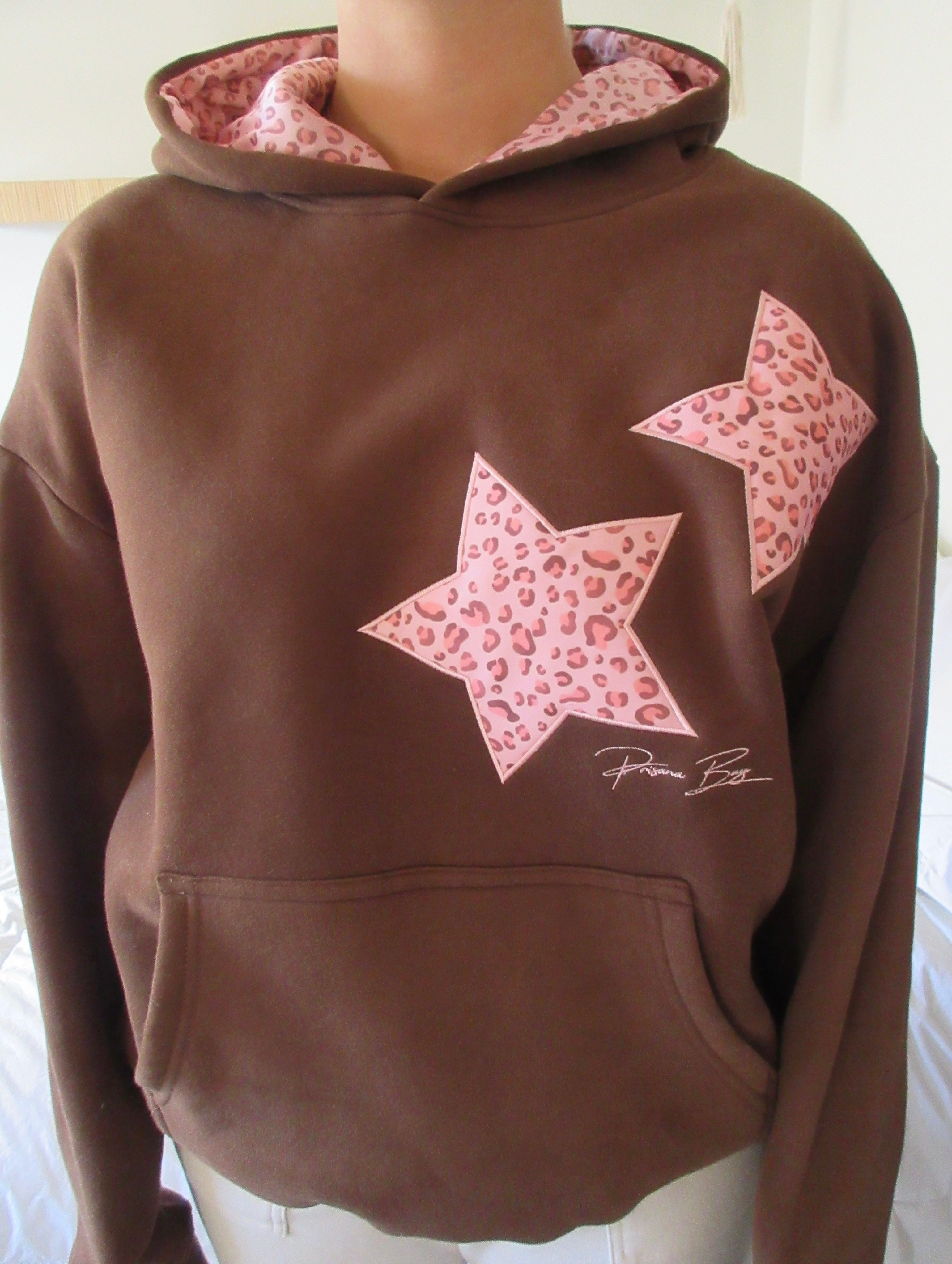 Leopard Stars hoodie