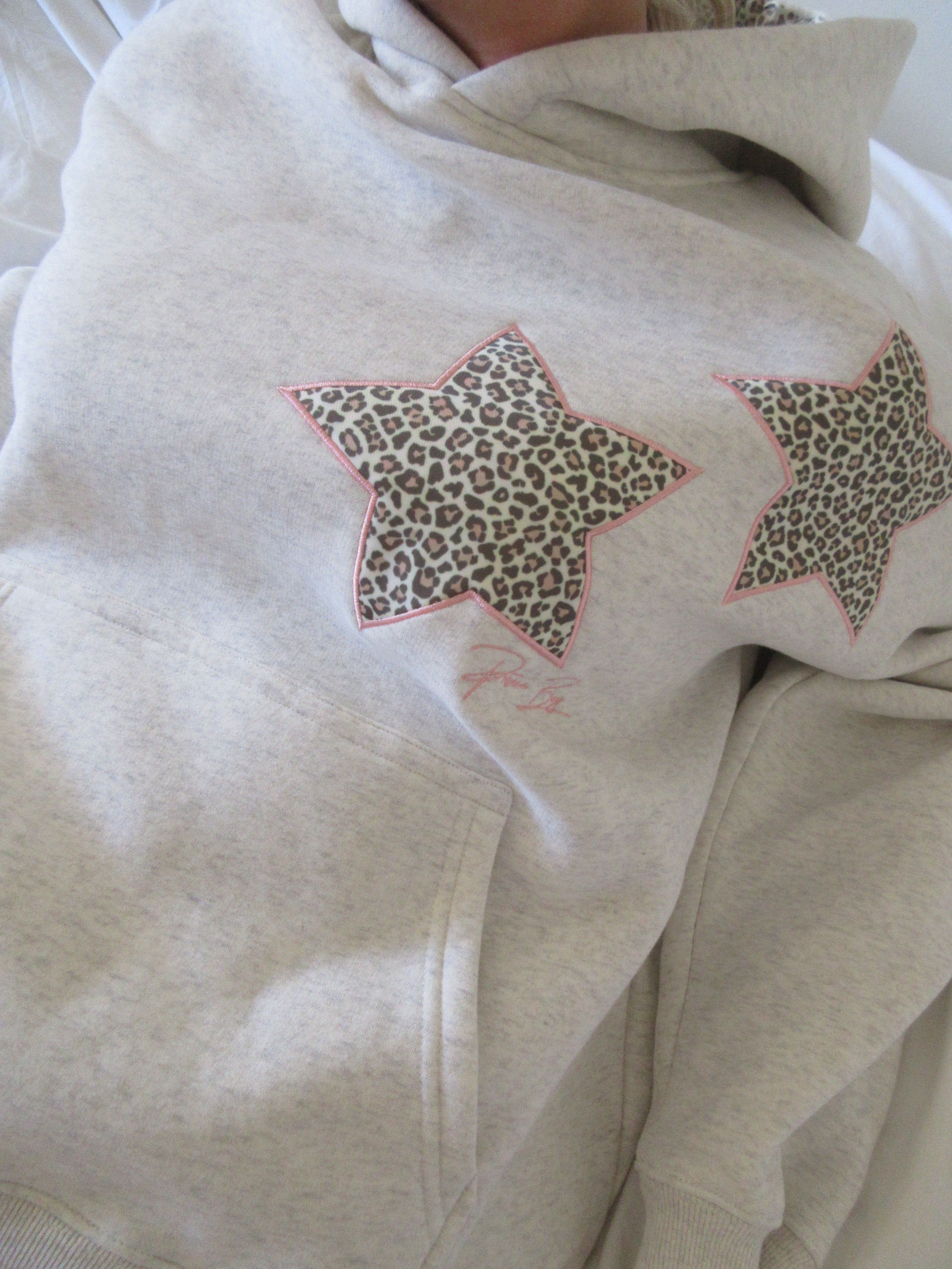 Leopard Stars hoodie