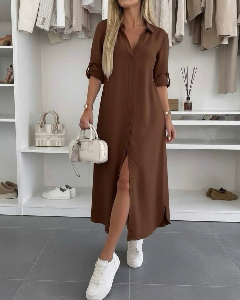 Nina Oversized Shirt Dress