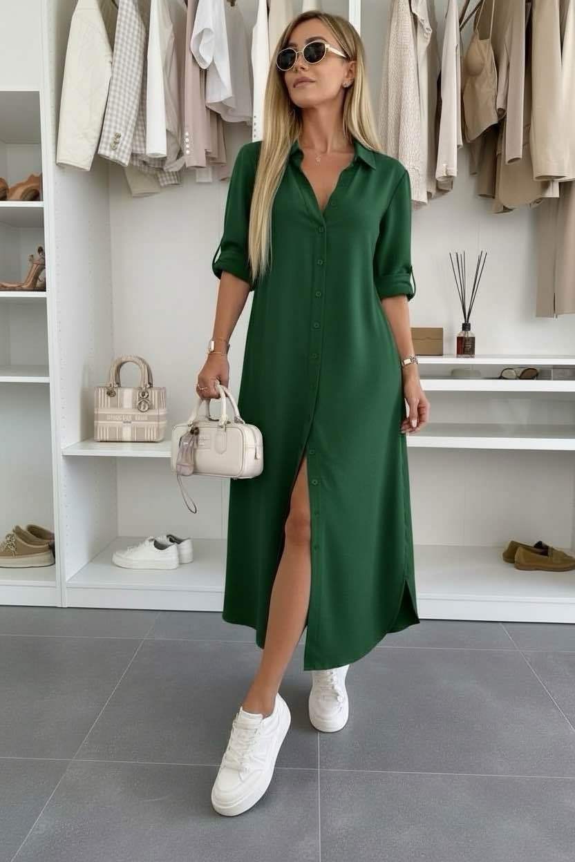 Nina Oversized Shirt Dress