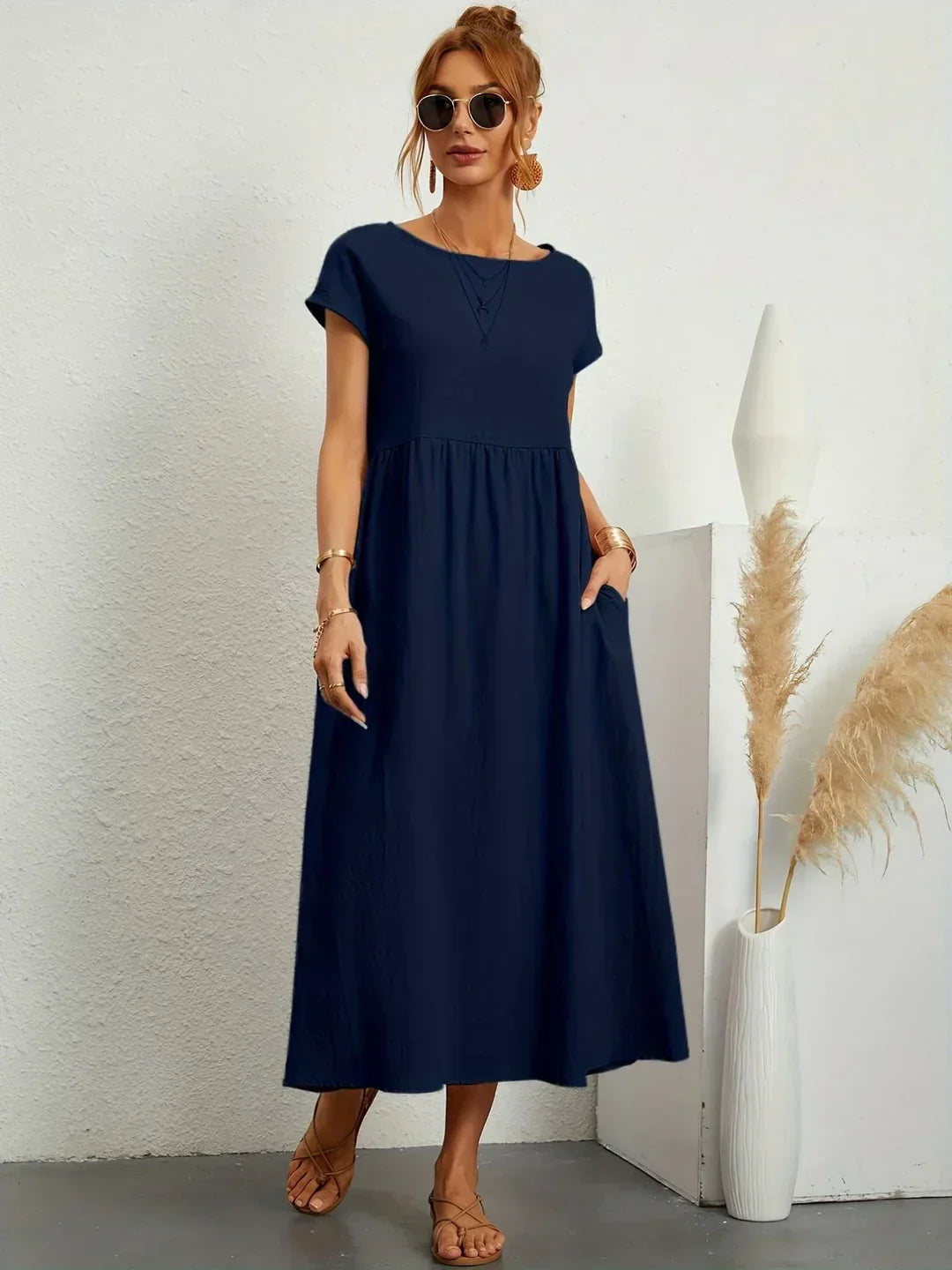 Lydia Elegant Midi Dress