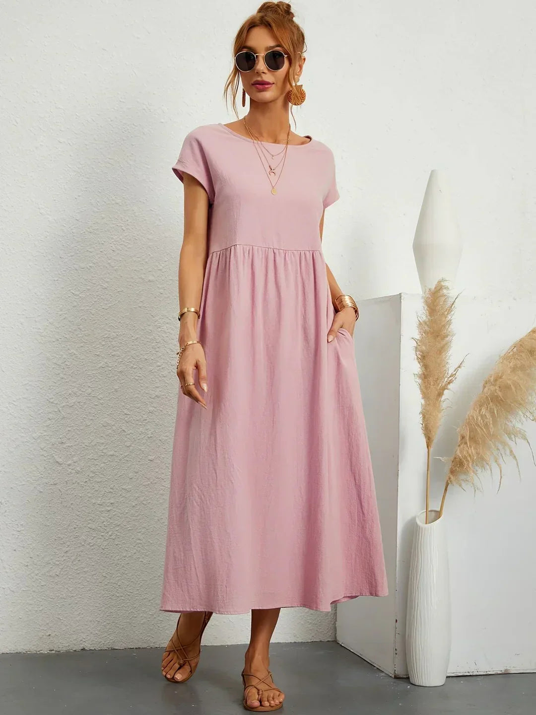 Lydia Elegant Midi Dress