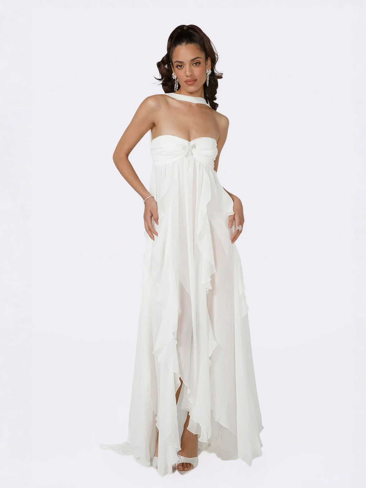 Lotti Ruffle Maxi Dress